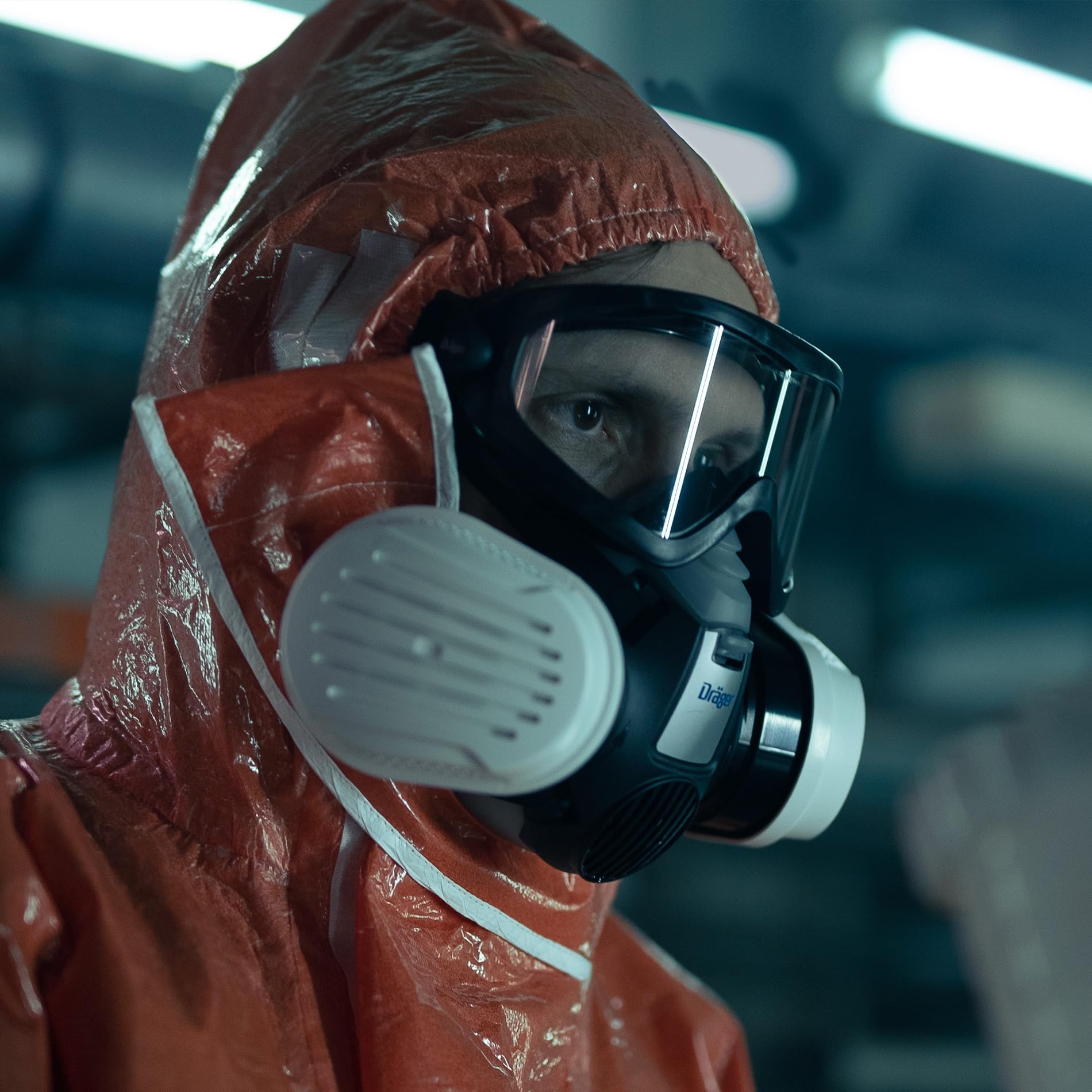 Dräger X-pect 4200 okulary ochronne, okulary pełnoekranowe, do prac laboratoryjnych, warsztatowych, odpornych na zarysowania i pęknięć soczewek poliwęglanowych, czarne