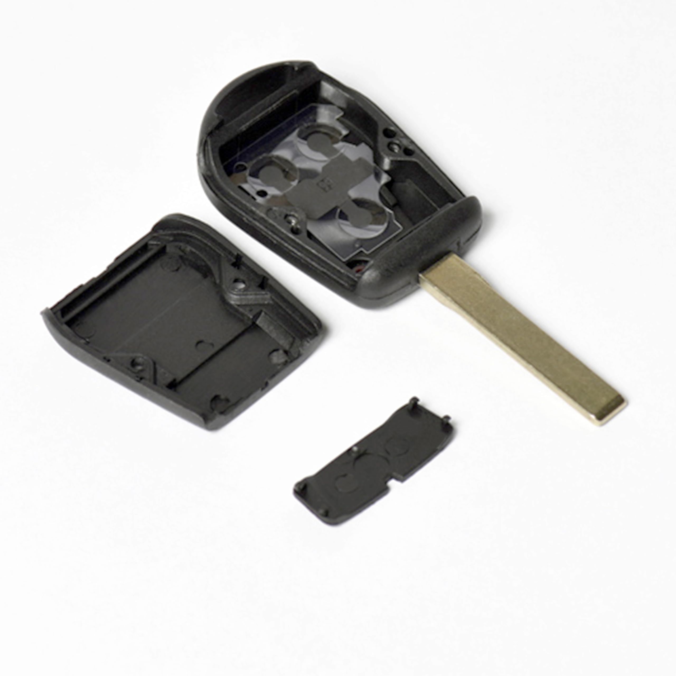 JONGO Coque Clé 3 Boutons BMW E36 E46 E39 E38 Z3 - Boîtier Télécommande Avec Lame Vierge