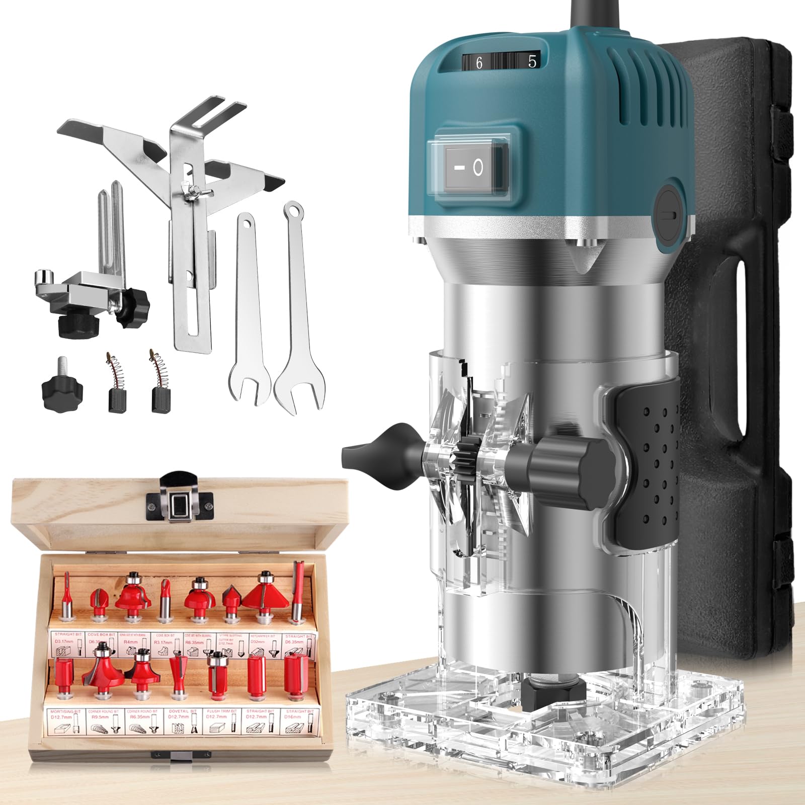 Anbte Fresadora de Madera 800W
