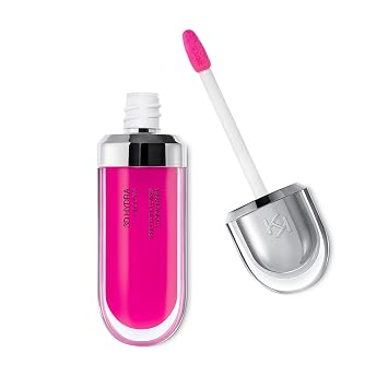 Kiko MILANO - 3d Hydra Lip Gloss 24 Softening Lipgloss for a 3D look | Cyclamen Pink Color | Non-Comedogenic | Professional Makeup