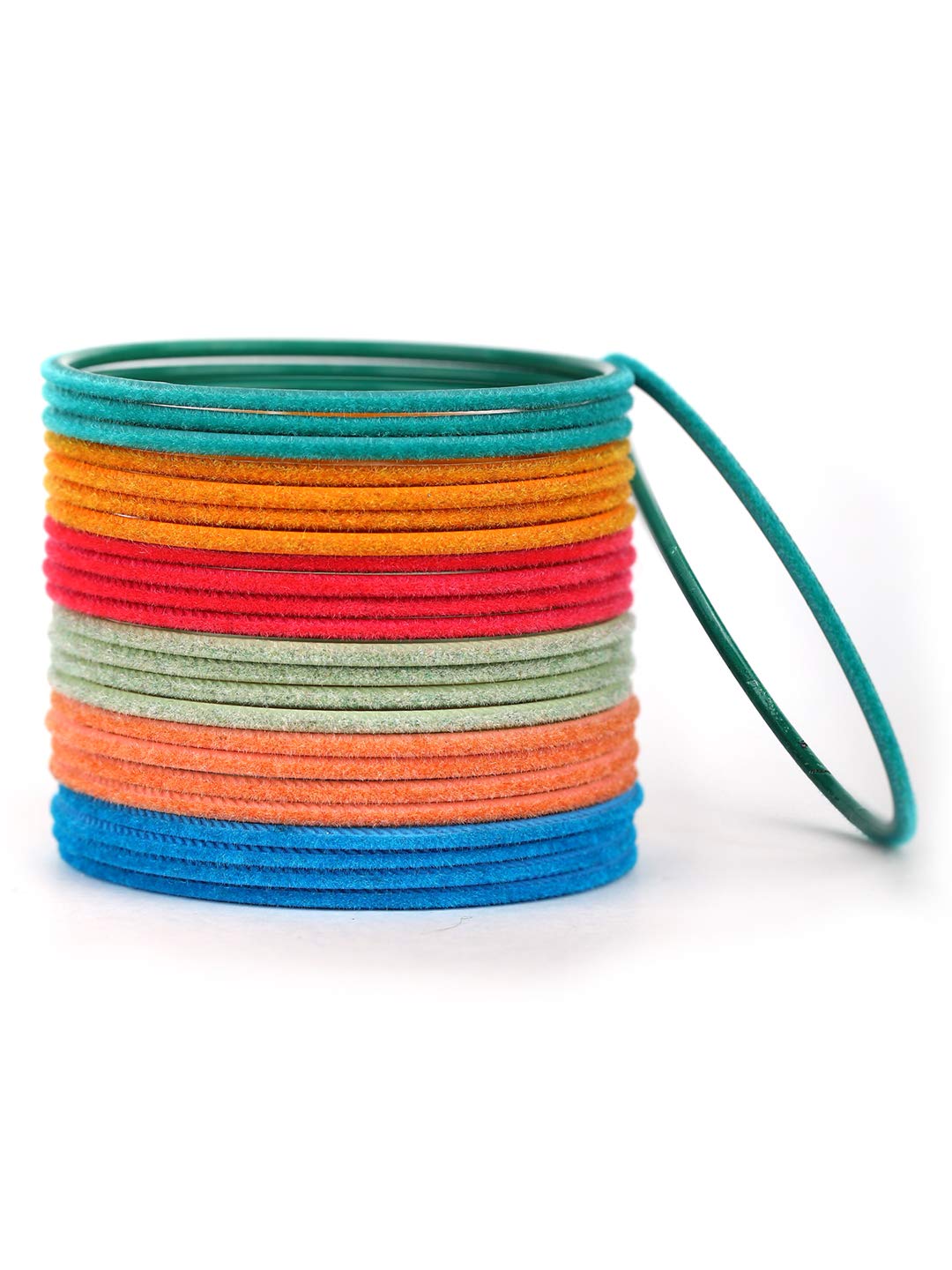 Priyaasi Multicolor Brass Bangle Set for Women and Girlss (2.6) (B08XJTJZ5F) Amazon Price History, Amazon Price Tracker