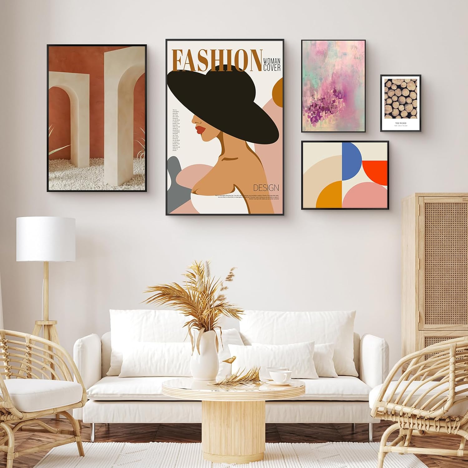 Frametory, A3 Aluminum Poster Frames, Acrylic Front, Thin Metal Picture Frame for 11.7x16.5 Photos, Horizontal/Vertical Wall Mount (3 Pack, Black)