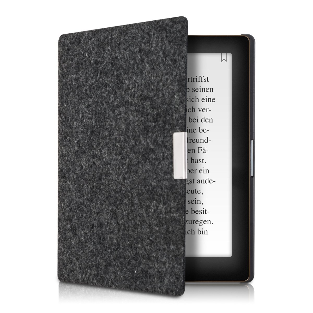 Kwmobile Custodia Protettiva Compatibile Con Kobo Aura Edition 1 – Cover Similpelle Con Chiusura Magnetica Autosleep, Funzione Cavalletto E Leggio