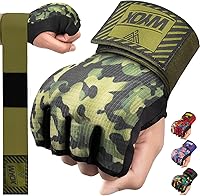 Vista 18 de WYOX Guantes interiores de boxeo de gel para hombres y mujeres, correas de muñeca rápidas de 31.5 in, protección acolchada para nudillos para Muay