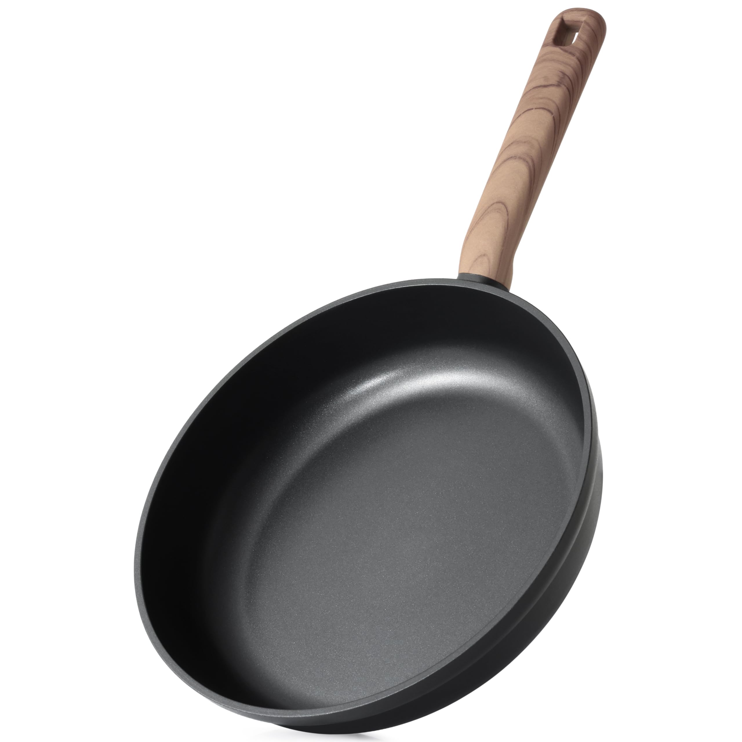 SENSARTE Antihaft Bratpfanne 20 cm, Beschichtung Pfanne Induktion | Titanium-Antihaftbeschichtung, Kühlbleibender Griff, Spülmaschinenfest, Für alle Herdarten, PFAS und PFOA-frei