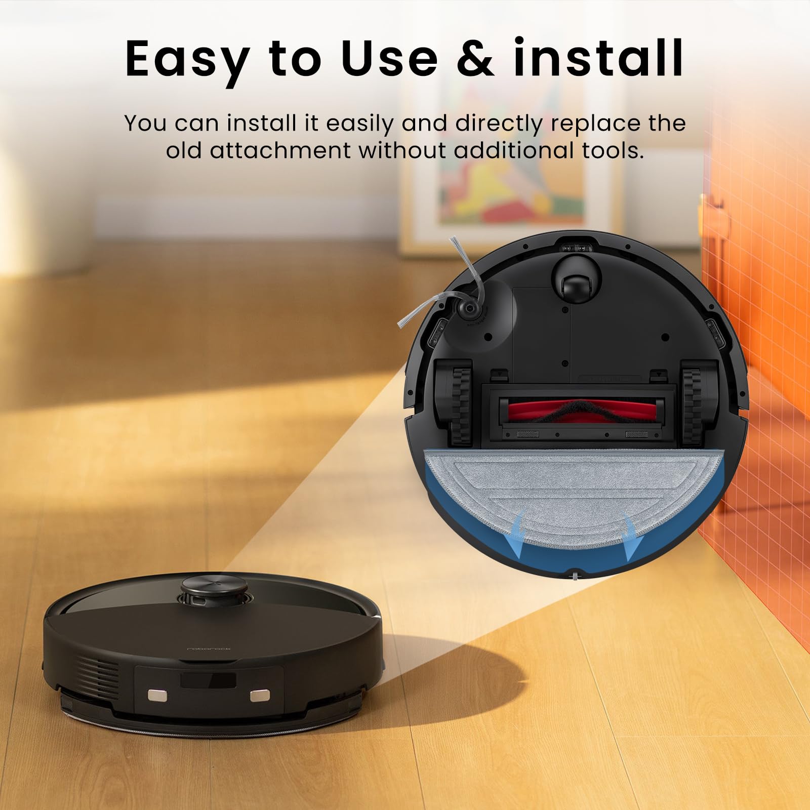 Panni Di Ricambio Per Aspirapolvere Roborock Q10V+ E Q10 S5