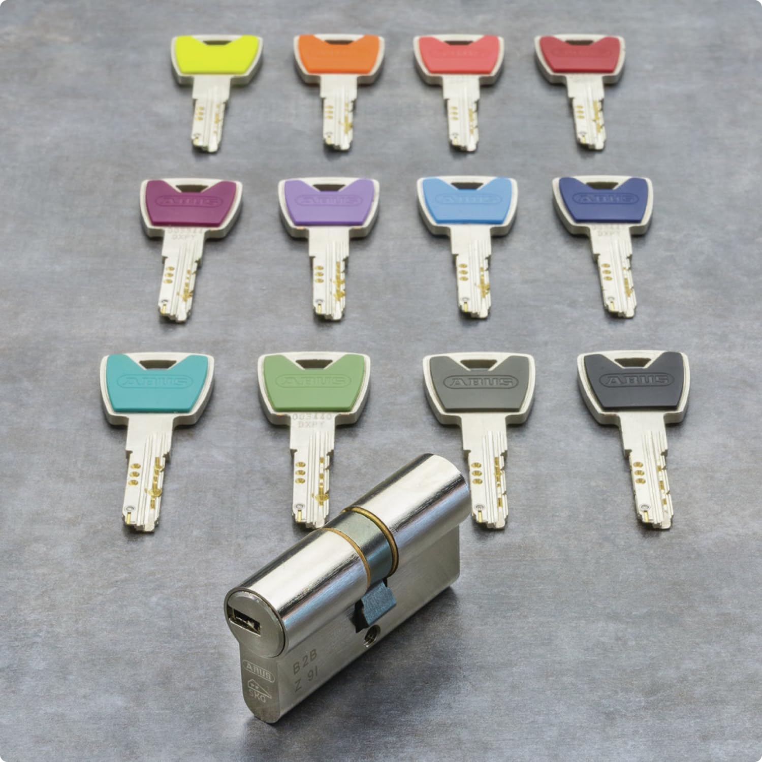 ABUS Cilindro de perfil XP20SN 40/55 - con tarjeta de seguridad y 3 llaves - 73739