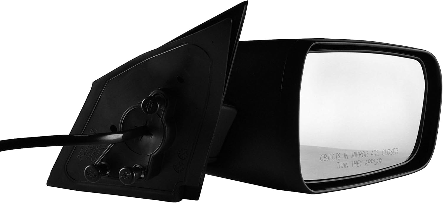 Dependable Direct Passenger Side View Mirror Compatible with 2004-2012 Mitsubishi Galant - Power Operated, Non-Folding, Non-Heated - MI1321127