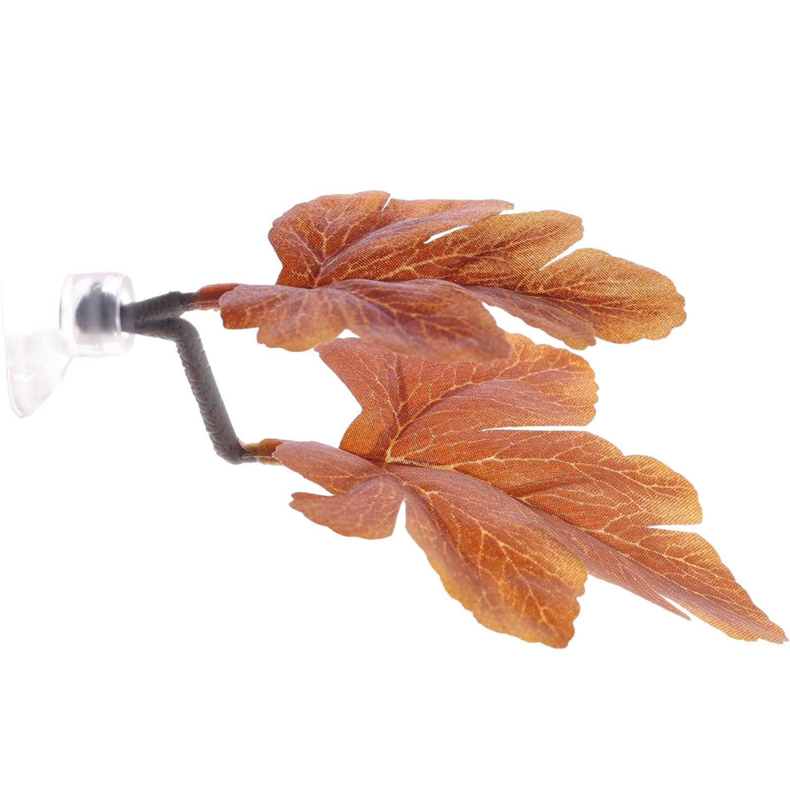 COMFOLIVING Betta Resting, Betta Fish, Betta Bed Hammock For Betta Fish, Simulation Leaves With Suction Cup, Plant Rattan For Reptile Terrarium Fish Tank Ornaments
