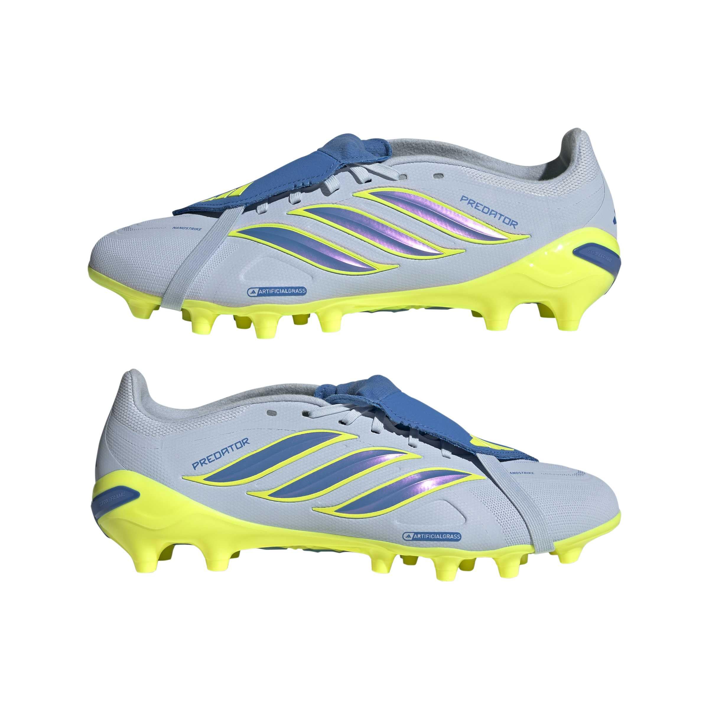 adidas Unisex Predator League Fußballschuhe mit umklappbarer Zunge für Kunstrasen.