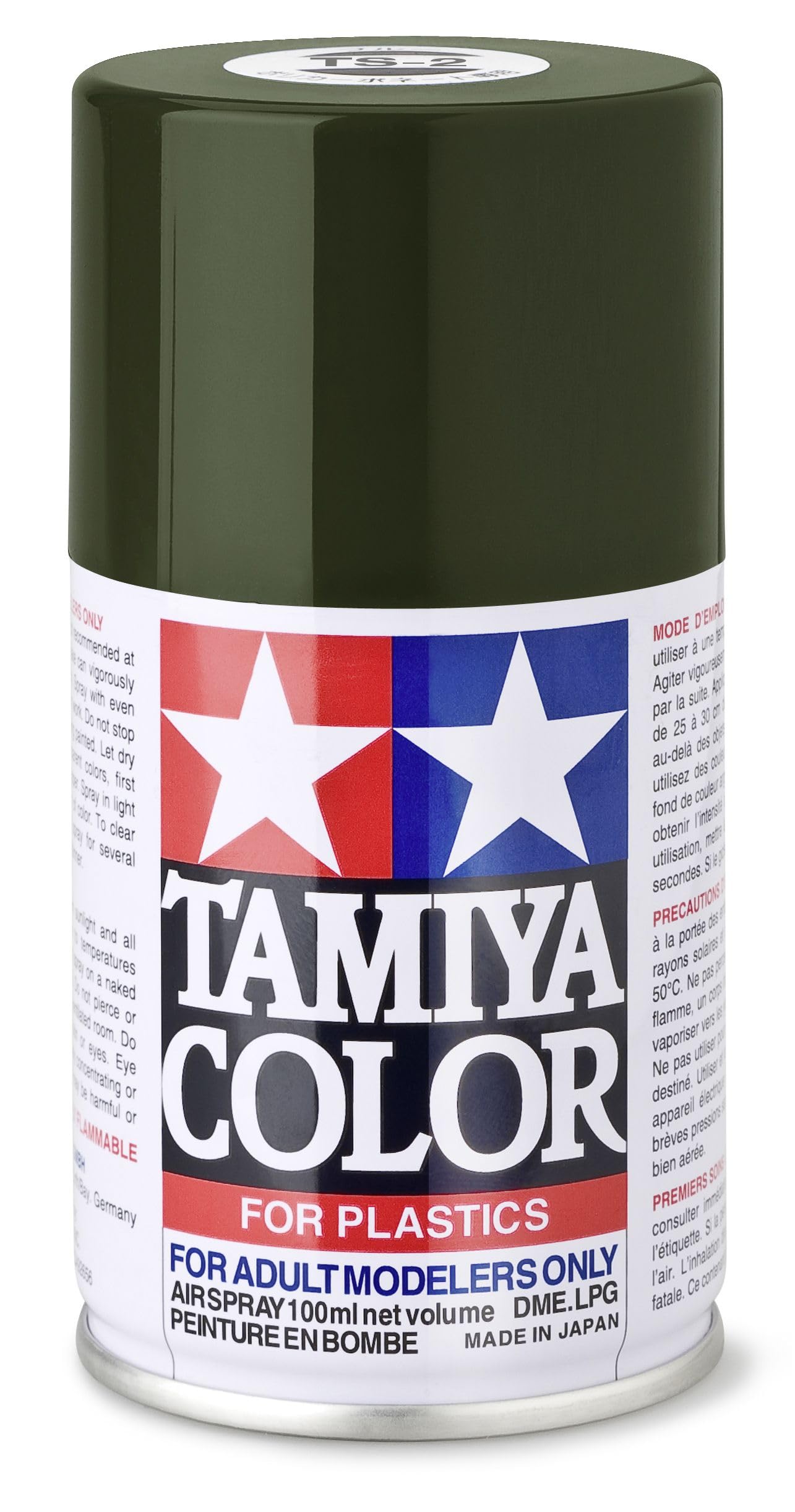 Tamiya Dark Green 100Ml Spray Ts-02