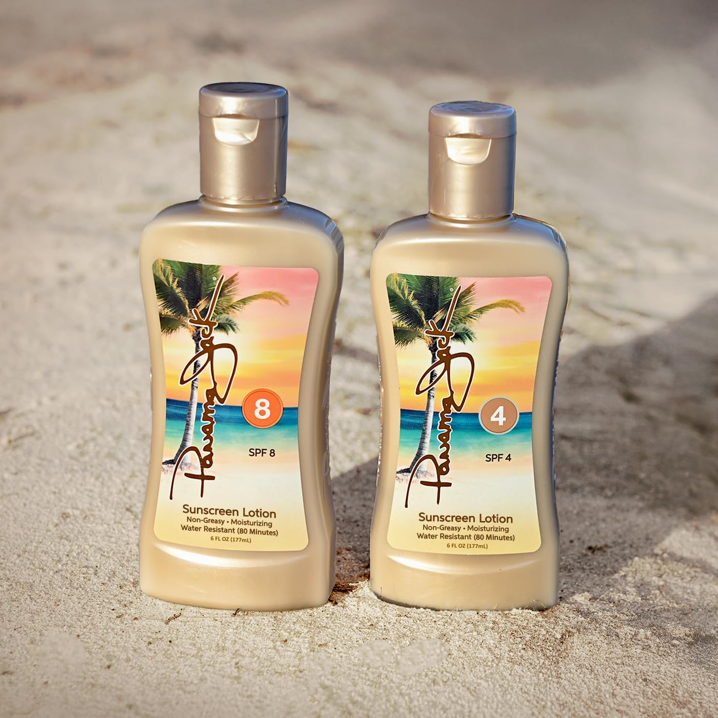 Panama Jack Daily Defense Duo - Travel Sunscreen Lotion SPF 15 & 30 Suntan Sun Care Pack