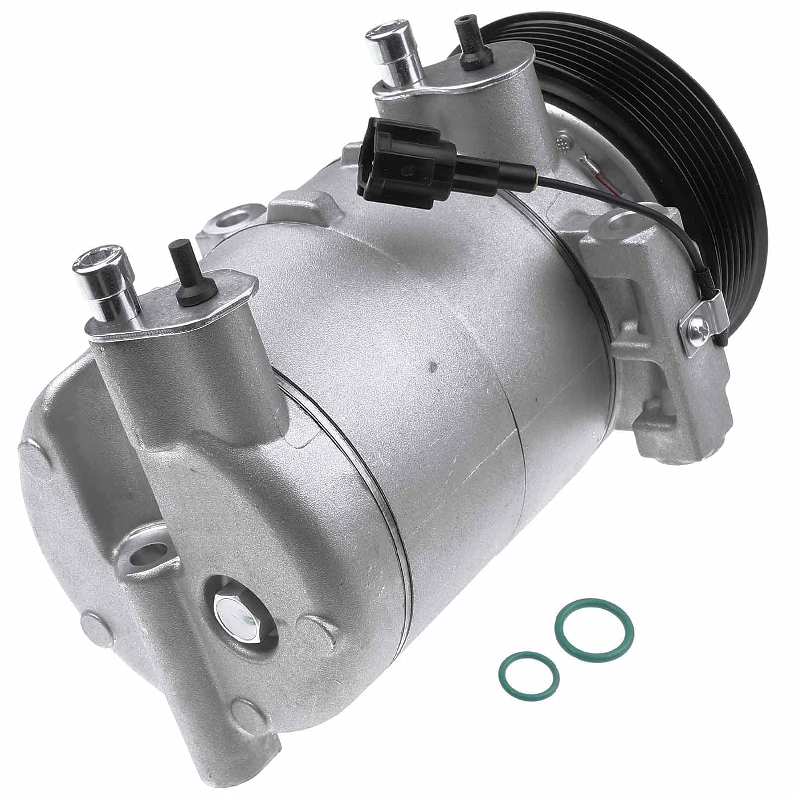 A-Premium AC Compressor with Clutch Compatible with Nissan Frontier 2005-2019 Xterra 2005-2015 V6 4.0L