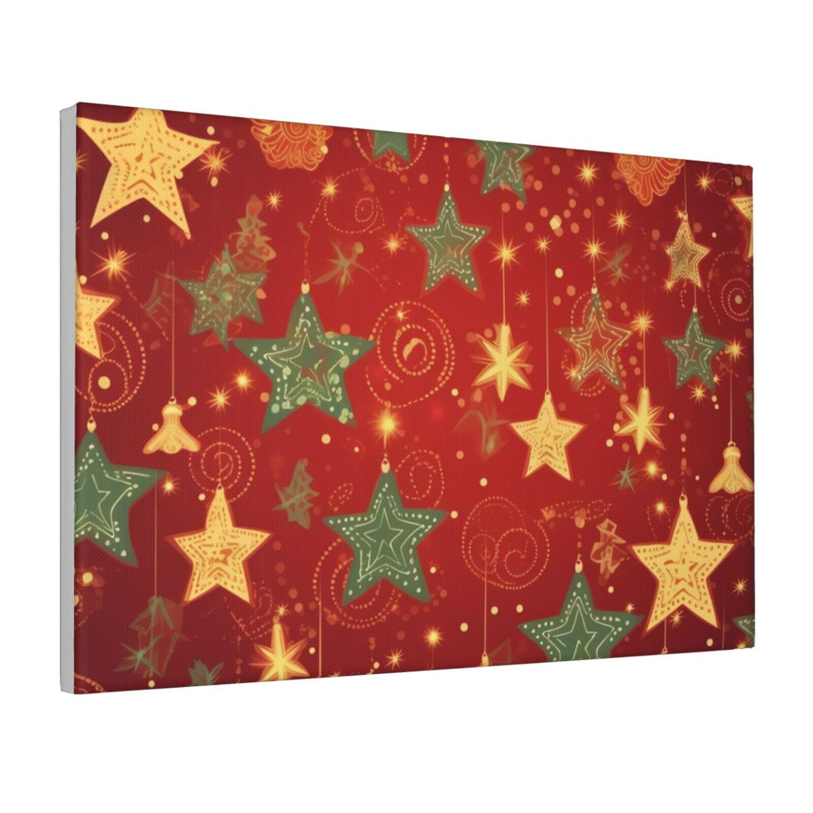 Framed Wall Art for Living Room Art Work, Christmas Picture Prints Modern Office Wall Paintings Poster Aesthetic Wall Decorations for Home Decor Ready To Hang 16"x24"
