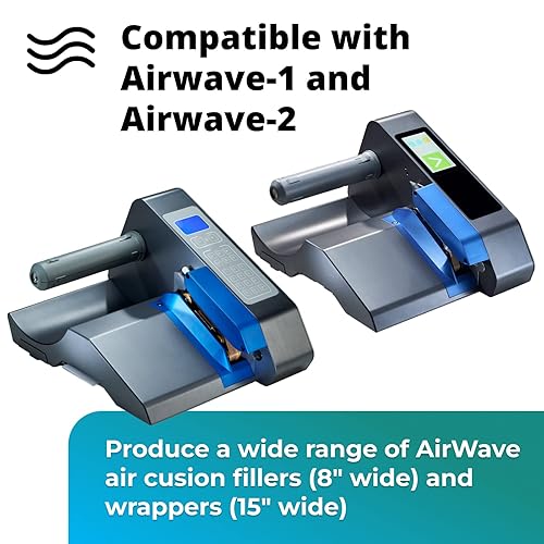 Miniatura 33 de IDL Packaging AirWave-1 Máquina de amortiguación de aire con almohadas de aire no plásticas – Uso con almohadas de aire inflables de almidón
