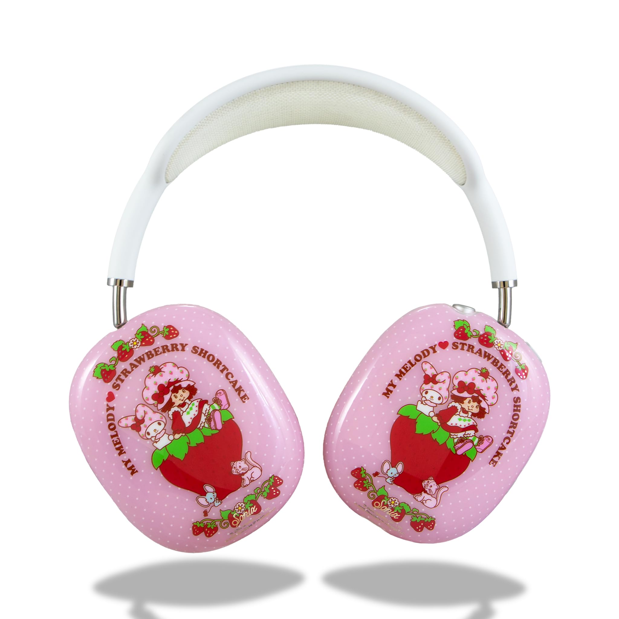 Sonix x Sanrio Protective Case Cover for AirPods Max Headphones | My Melody x Strawberry Shortcake