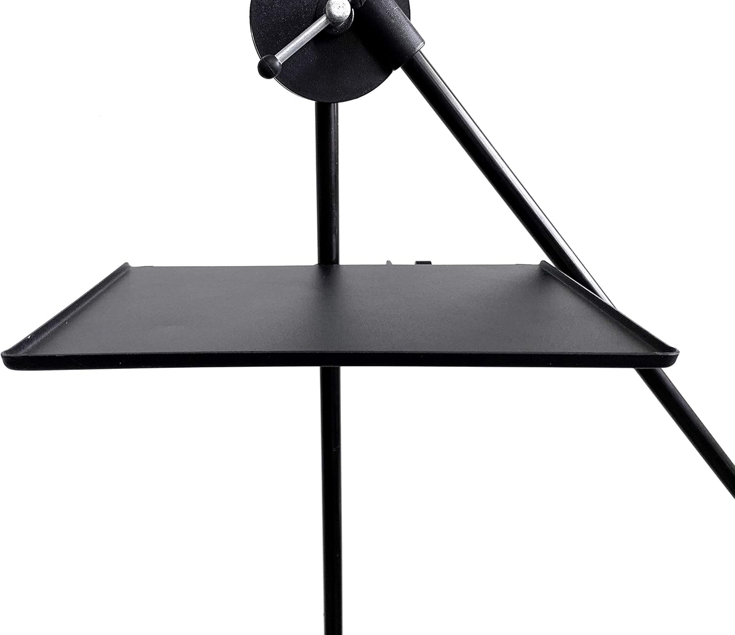 G Ganen Microphone Stand Tray, Made of Steel with Load Capacity For Music Sheet Instrument Stand (9inch) : Musical Instruments