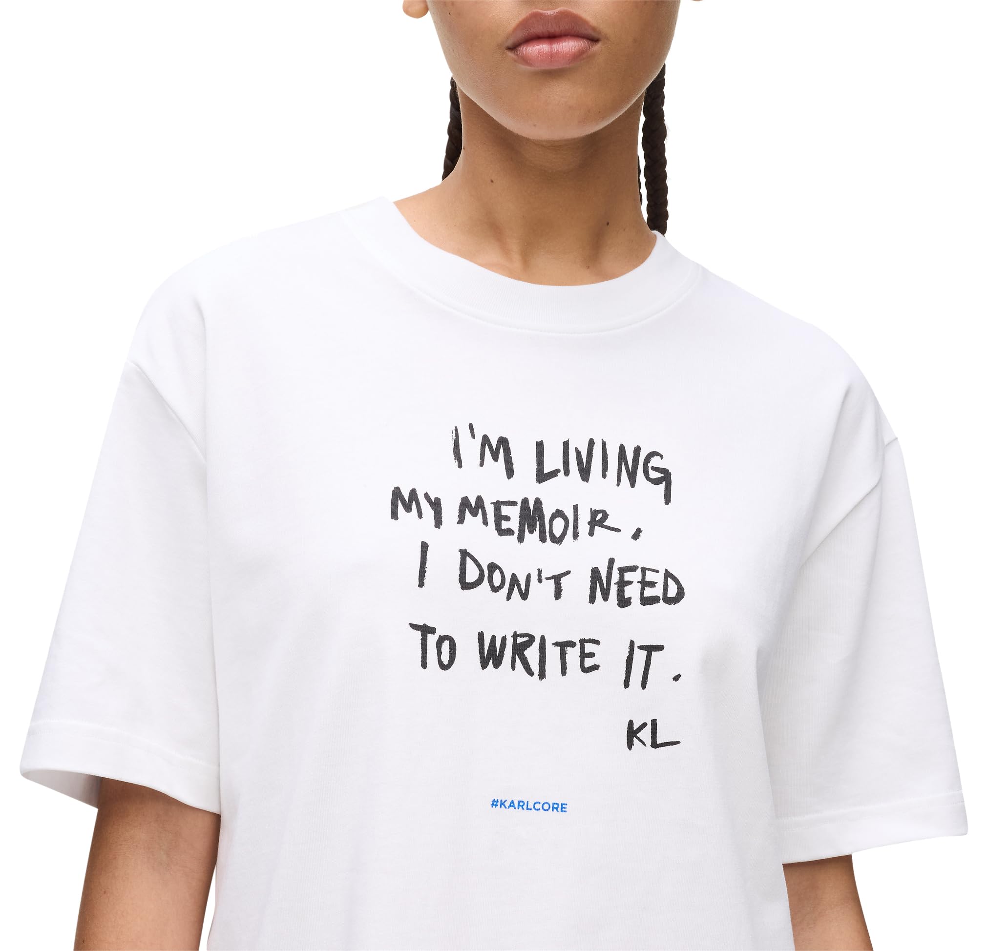 KARL LAGERFELD JEANS Donna Relaxed Karlismall T-Shirt