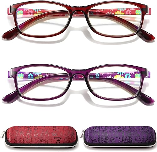 Lentes de lectura para mujer, con bloqueo de luz azul, lectores de computadora, lentes flexibles antifatiga oculardeslumbramientoUV