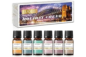 EUQEE Essential Oils Holiday Collection: Premium Fragrance Oils for a Festive Atmosphere