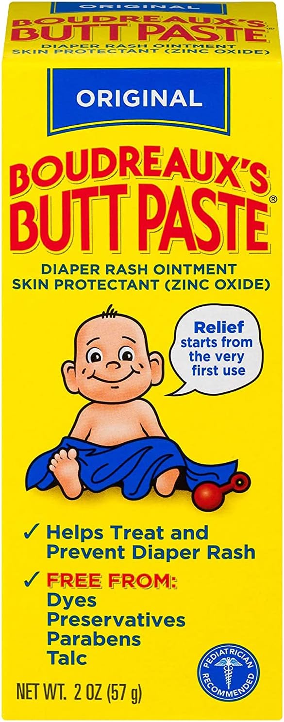 Boudreaux's Butt Paste, Original Diaper Rash Ointment 2.0 oz.(pack of 1)