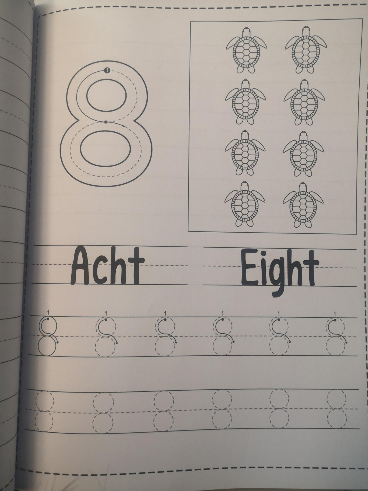 Zahlen Schreiben Lernen Ab 4 Jahren: Das große Übungsheft für