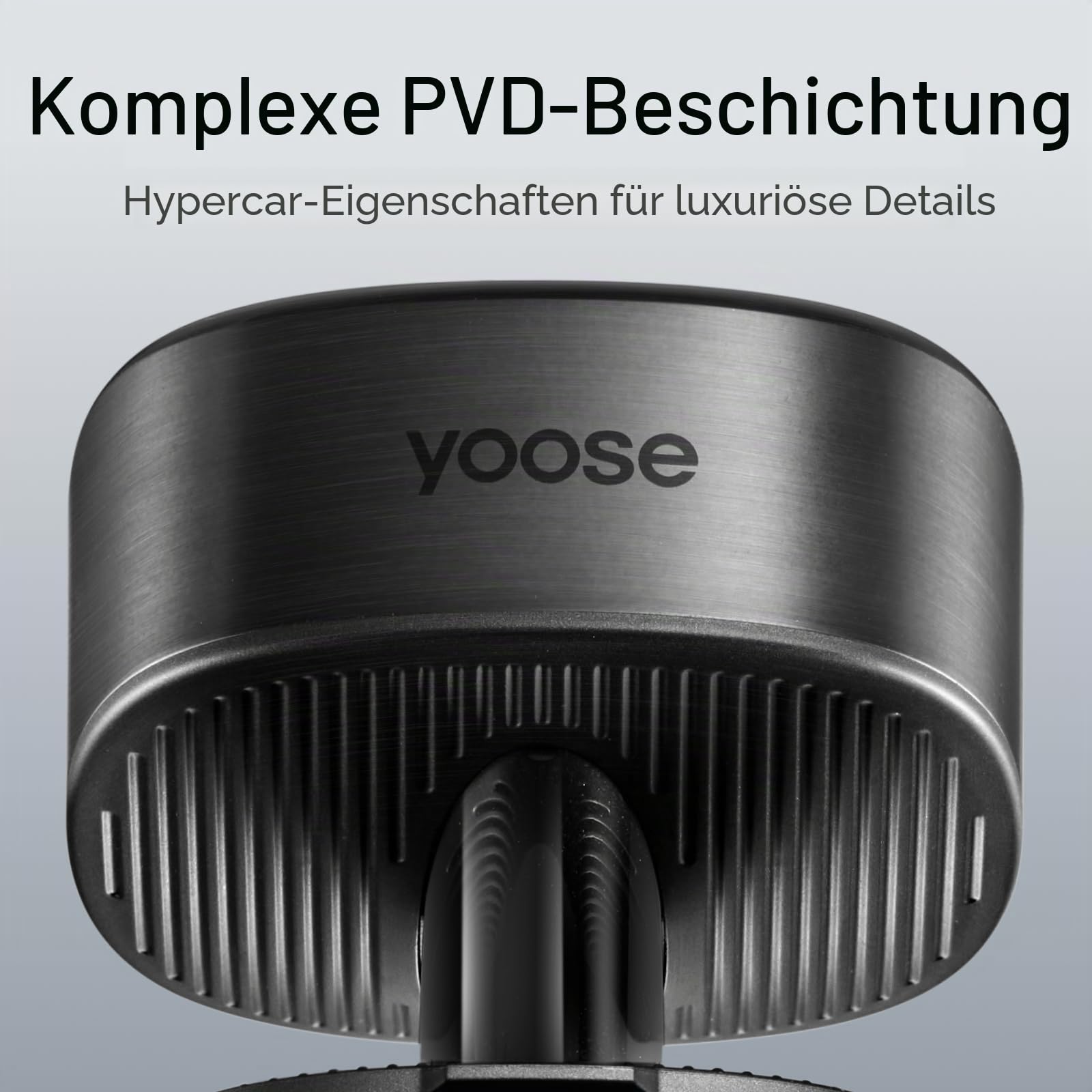 yoose Glatzen- Rasierer Herren elektrisch, IPX7 Glatzenrasierer (magnetisch 5 Scherköpfe, 90 Mins Laufzeit, USB-C-Schnellladung, Akkuanzeige, Kabellos, Nass- & Trockenrasierer) kopfrasierer, schwarz
