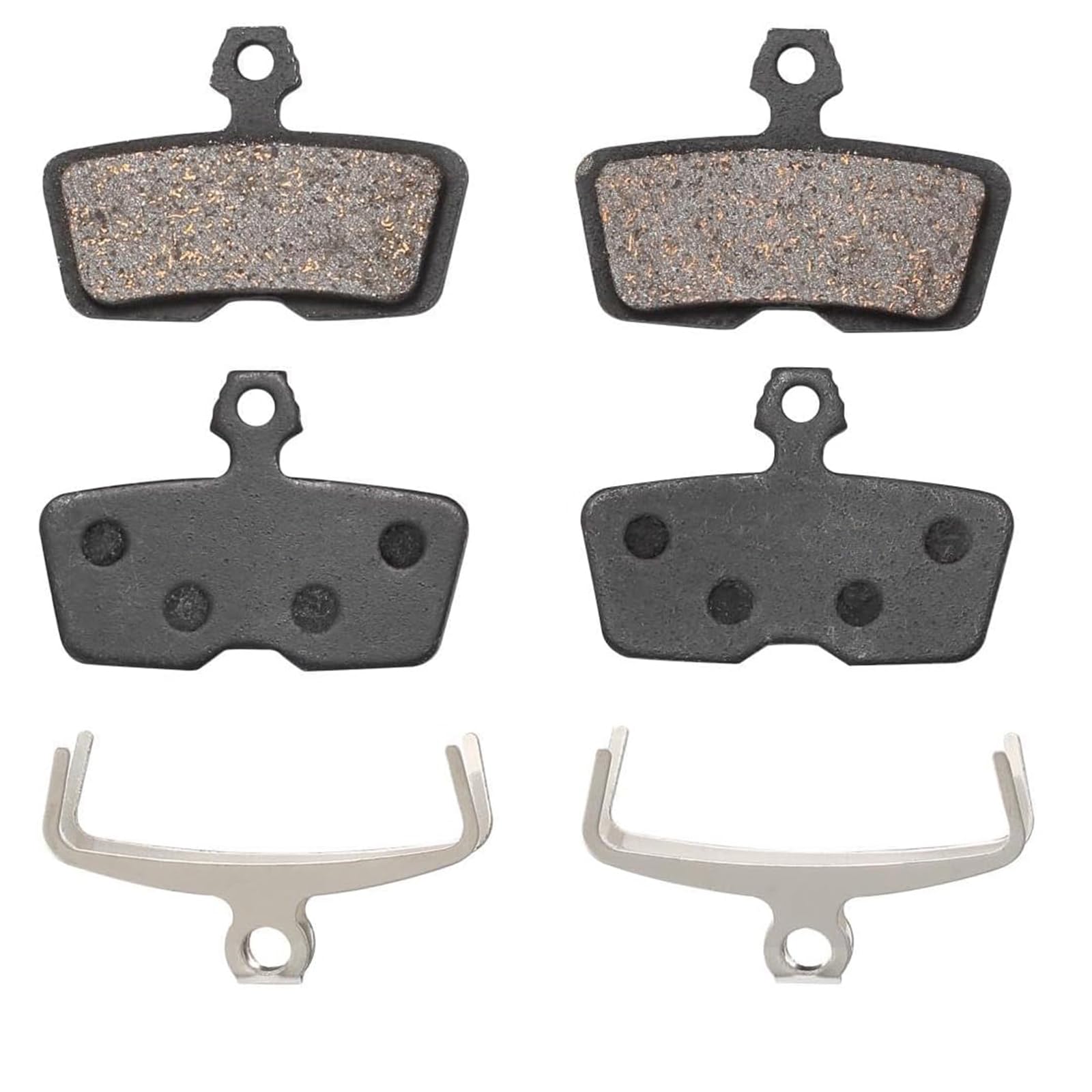 Pastiglie Freno Disco Bici 2 Coppie, per SRAM Avid Code R/RS/RSC, Guide RE, G2 RE, DB8, Motive | Semi-Metallico/Ceramica/Sinterizzato