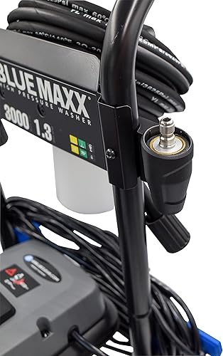 Miniatura 5 de AR Blue Clean MAXX3000-BND2QC, incluye lavadora a presión eléctrica MAXX3000 con adaptadores de transferencia M22. 3000 PSI, 1.3 GPM, fácil conexión