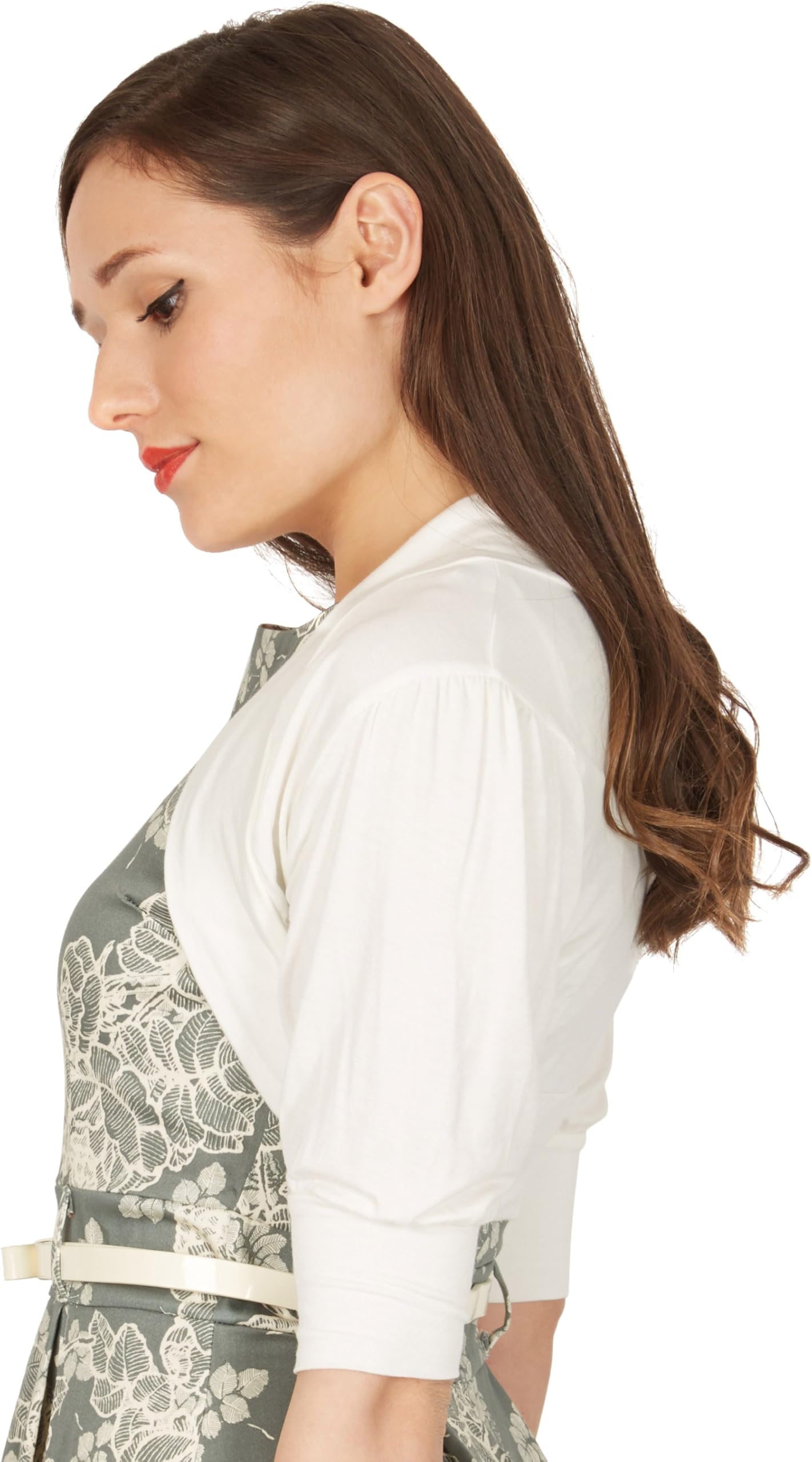 BlackButterfly Maniche Corte Bolero Coprispalla Giacca Top
