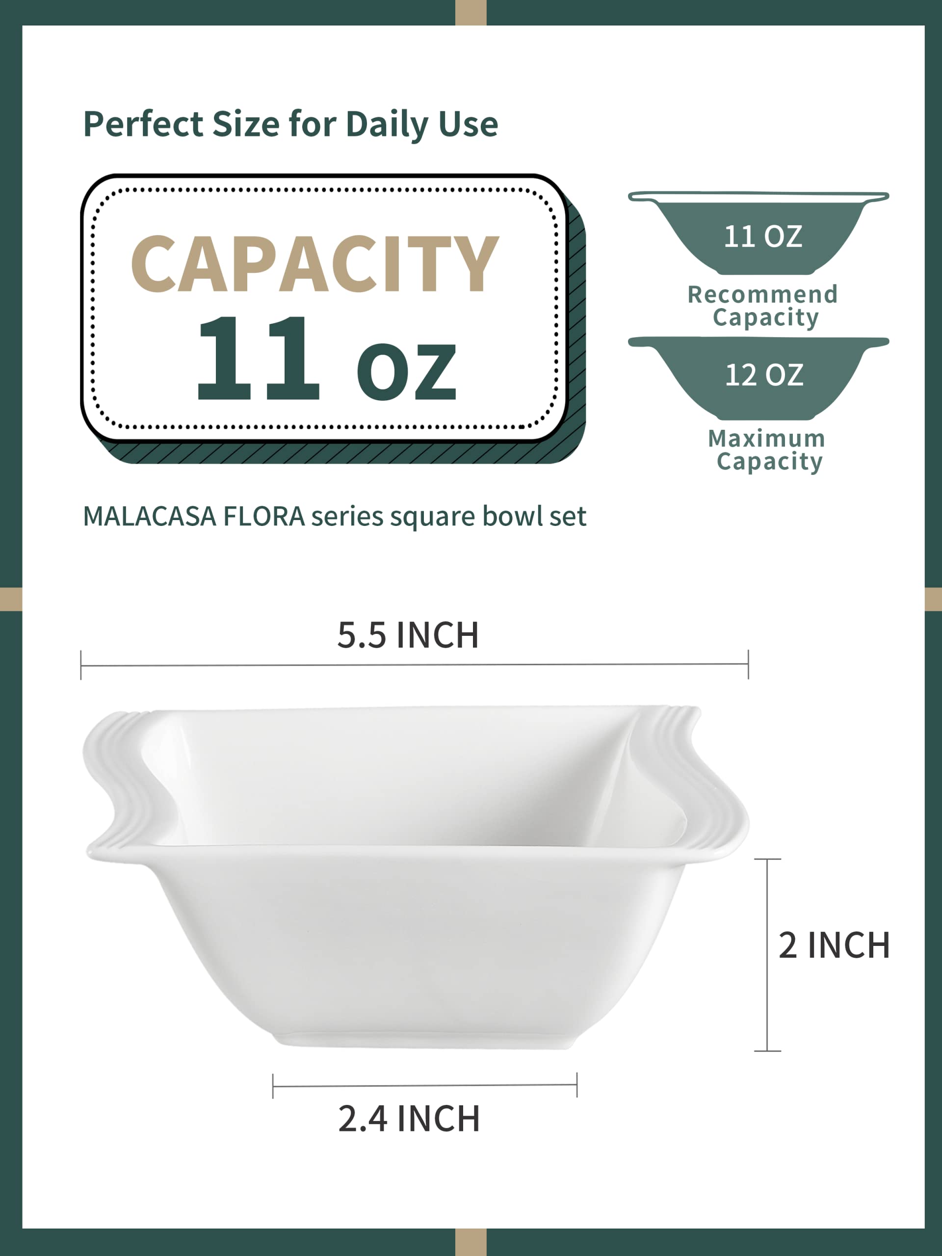 Malacasa - Cuenco de porcelana