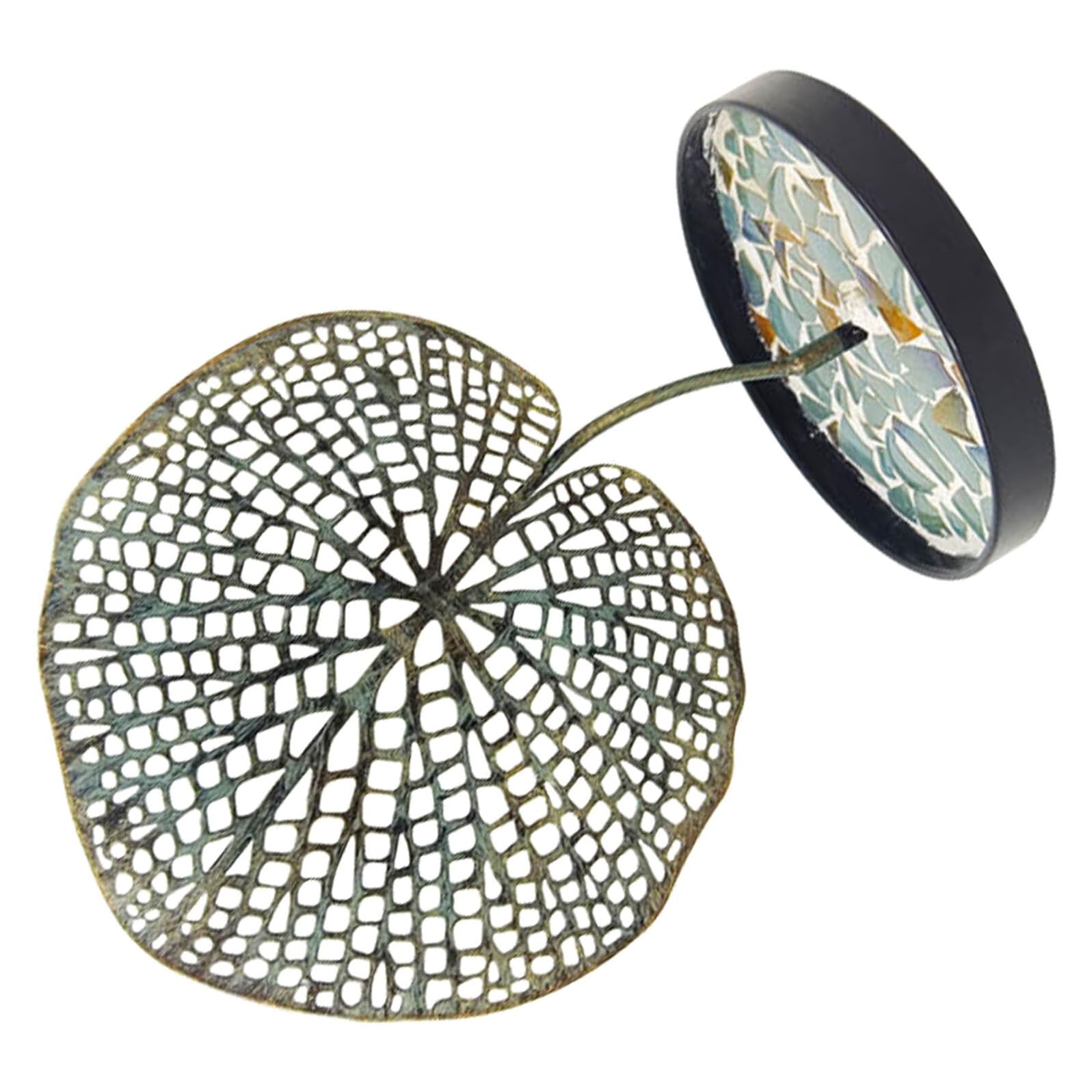 HANABASS Espositore per Orecchini in Metallo a Foglia, Ferro | Organizzatore Gioielli Moderno, Struttura Elegante per Shop e Fotografia, Supporta Vari Modelli