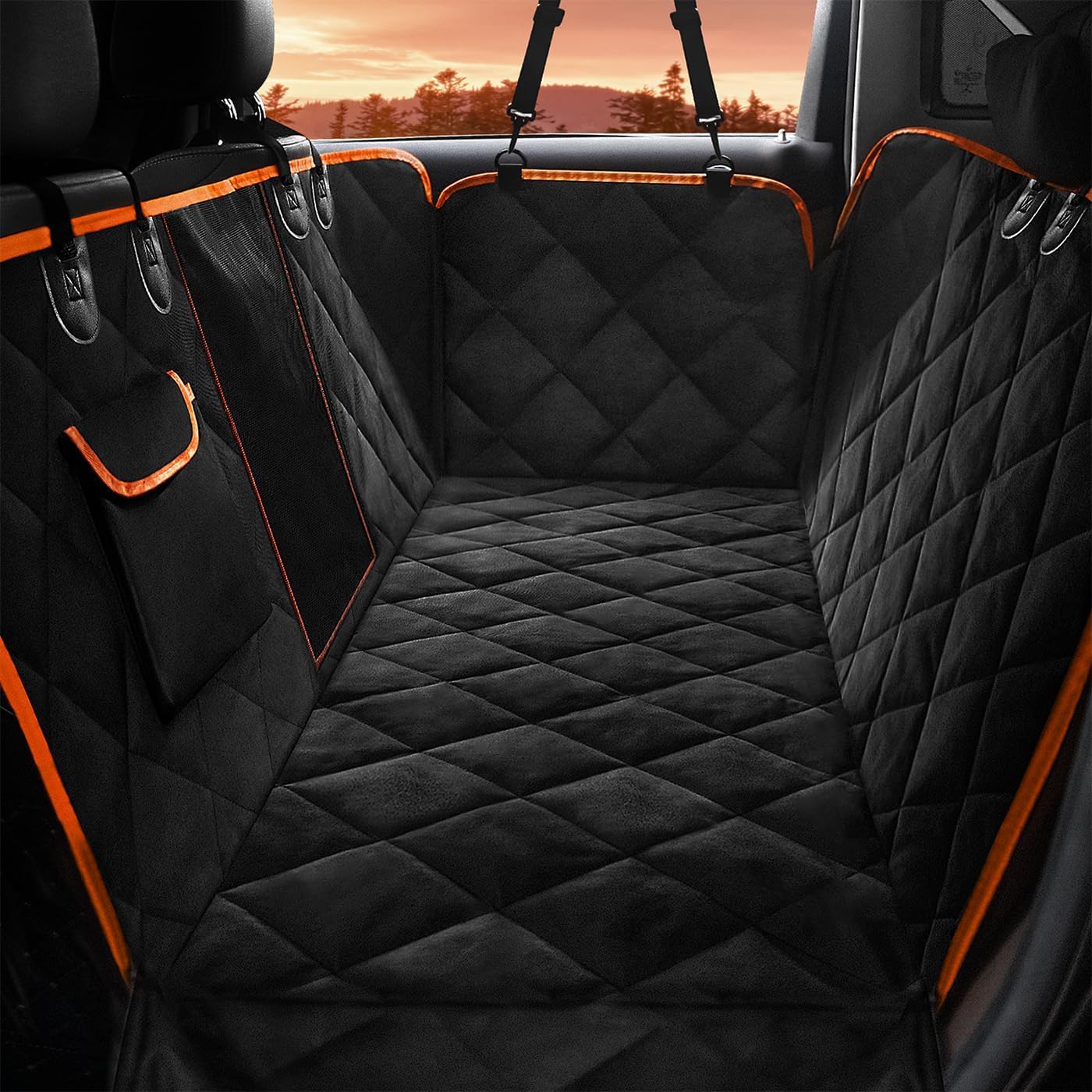 See full amazon price history chart for AMICA Polyester Dog Car Seat Cover,Scratchproof Waterproof Collapsible Dog Car Seat Covers,Car Seat Protector For Dogs With Mesh Window & Storage Pocket, Washable Dog Hammock (For Suv & Sedan Cars) AMICA Polyester Dog Car Seat Cover,Scratchproof Waterproof Collapsible Dog Car Seat Covers,Car Seat Protector For Dogs With Mesh Window & Storage Pocket, Washable Dog Hammock (For Suv & Sedan Cars) (B0CJPBBQ9H) Amazon Price History, Amazon Price Tracker