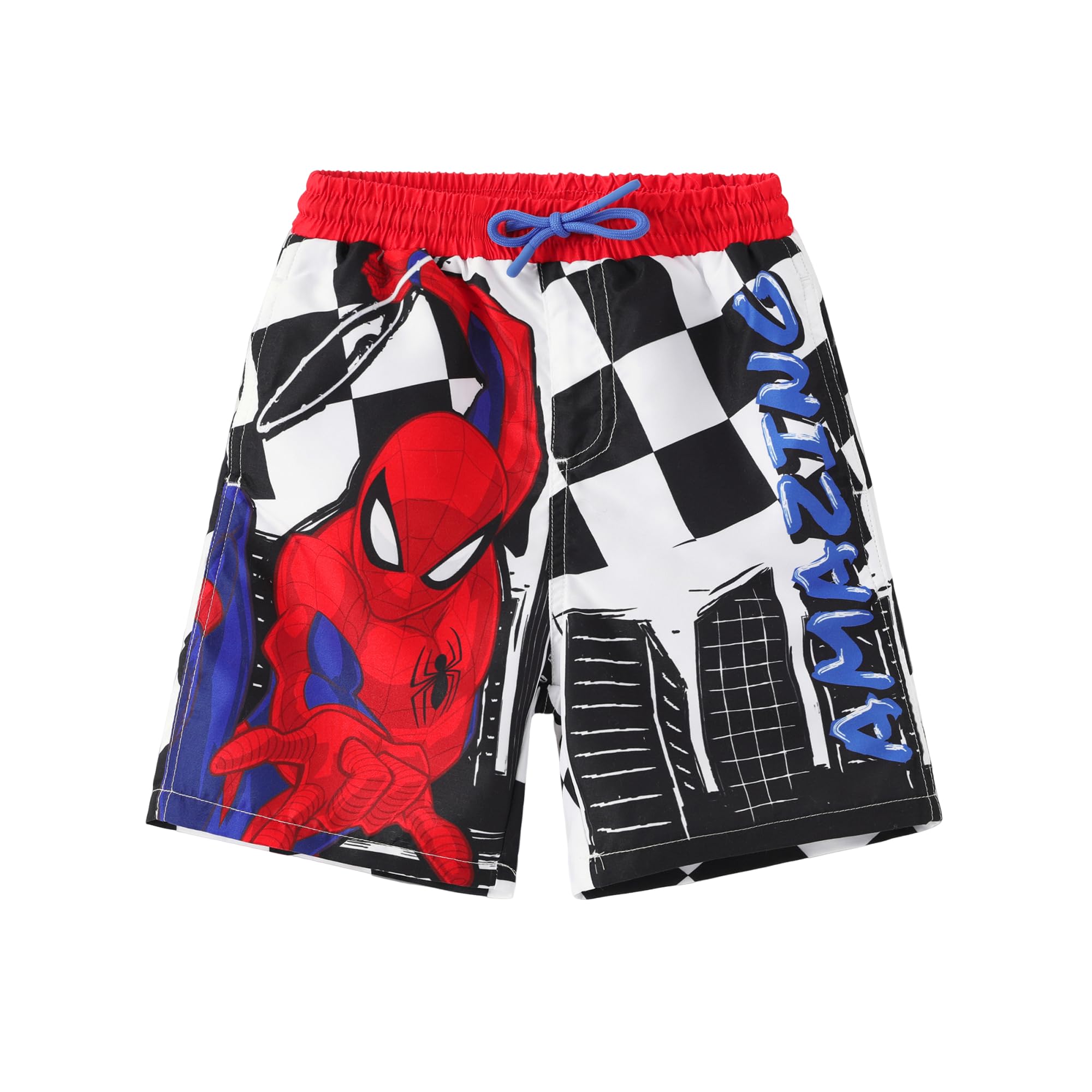 Disney Spiderman Cars Toy Story Boy Swim Trunks UPF 50+Swim Shorts Kid2-13Y