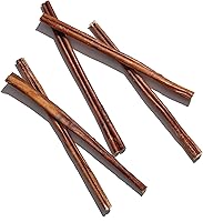 Vista 2 de Jack&Pup Palitos Bully Estándar de 12 Pulgadas para Perros Medianos y Grandes (Paquete de 5) Masticable para Perros de Un Solo Ingrediente Palito