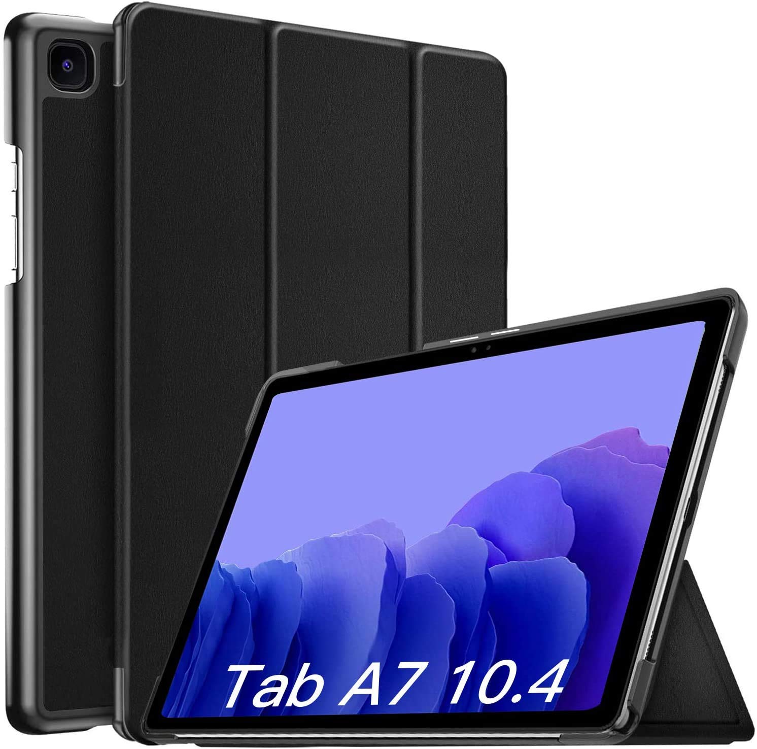 Proelite Smart Trifold Faux Leather Flip Cover for Samsung Galaxy Tablets A7 26.42 Cm (10.4 Inches) Sm-T500/T505/T507, Eiffel Multicolour (B08KVY13XP) Amazon Price History, Amazon Price Tracker