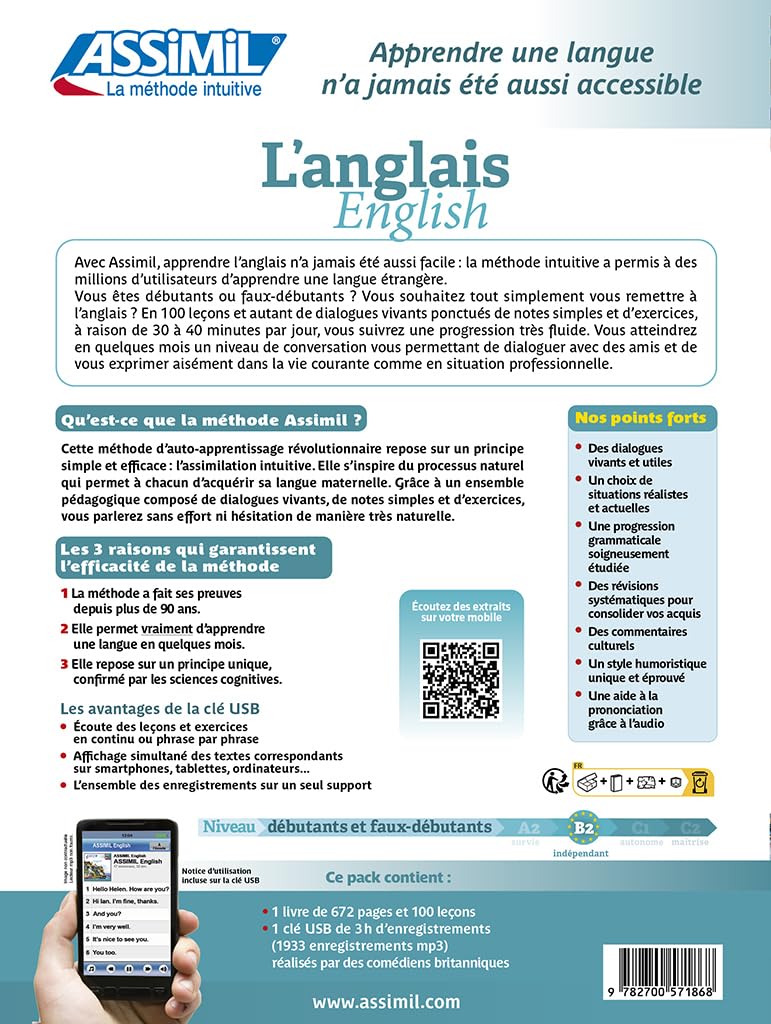 L'anglais (pack USB)
