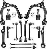 TadaMark 14-Pc Front Control Arms Suspension Kit for 2011-2017 Chrysler 300, Dodge Challenger Charger RWD w/ Ball Joints Tie Rods
