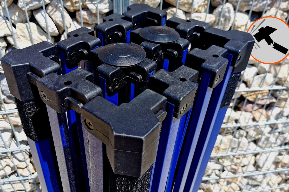 vidaXL Tenda pieghevole per feste con 4 pannelli laterali