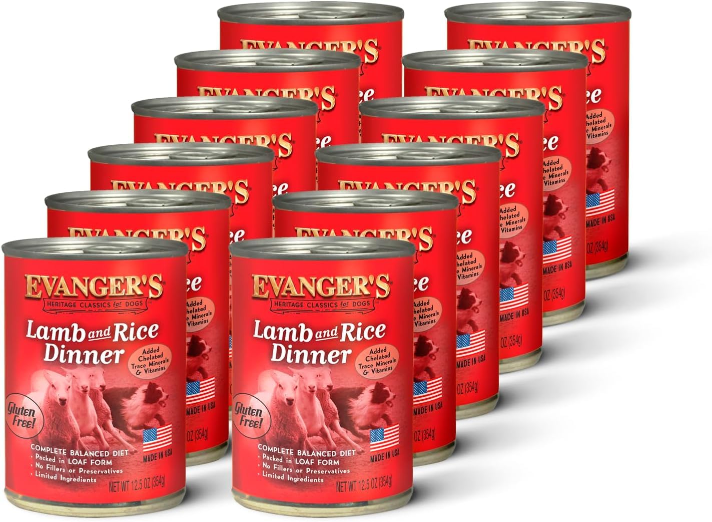 Evanger's Heritage Classic Lamb & Rice Dinner