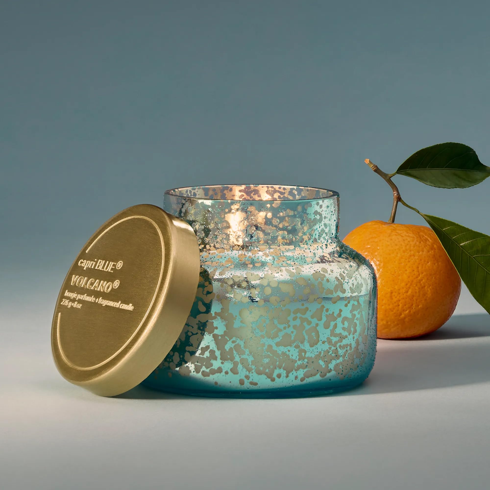 Capri Blue Candele profumate Volcano | Barattolo di vetro | Aqua Opaline