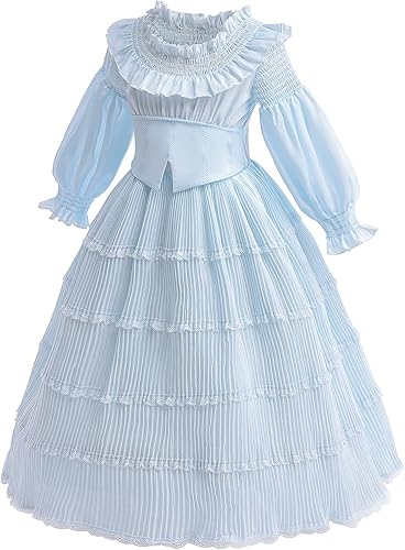 Vista 7 de Vestido de sirena 2023 para niñas, disfraz de sirena Ariel, Halloween, Navidad, cumpleaños, fiesta, disfraz, vestidos de princesa