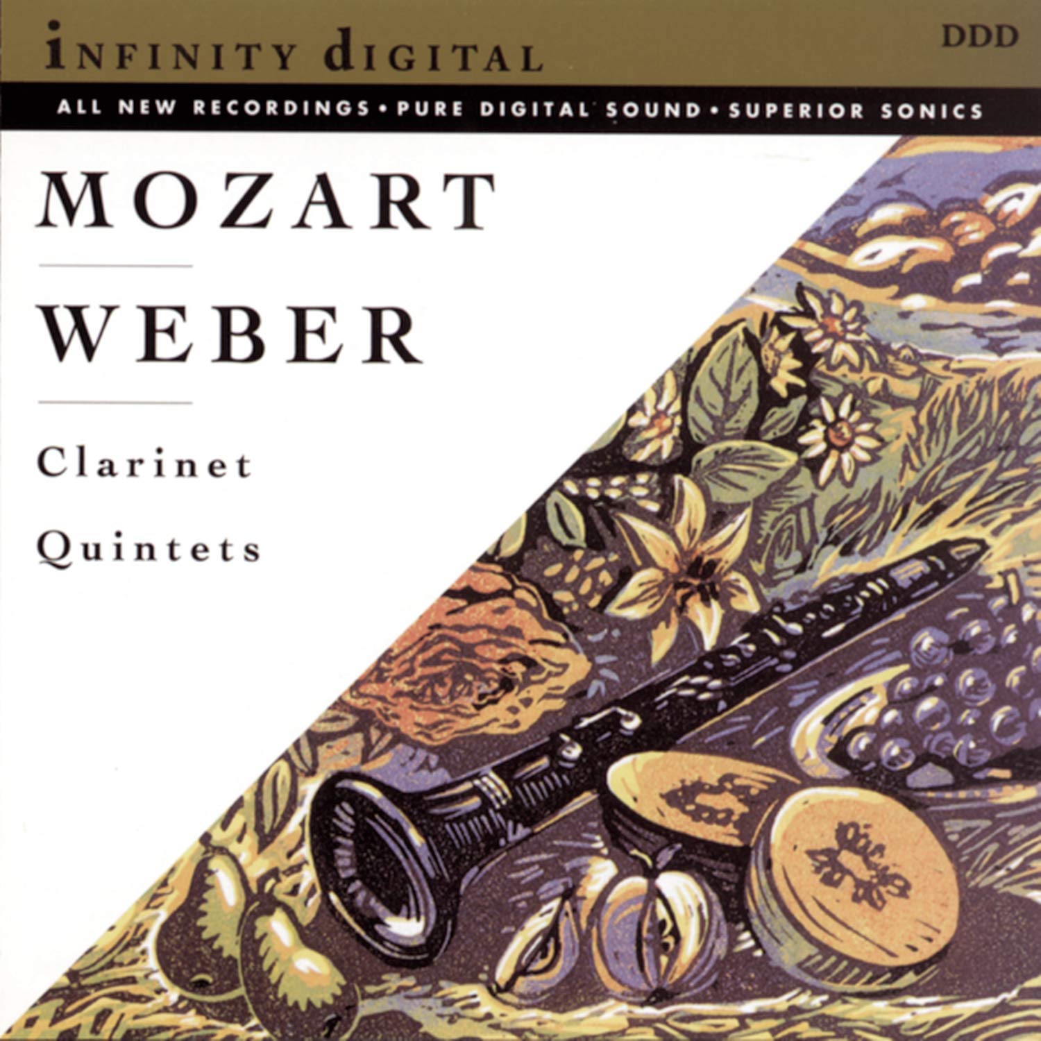 Clarinet Quintets [Audio CD] Mozart and Weber