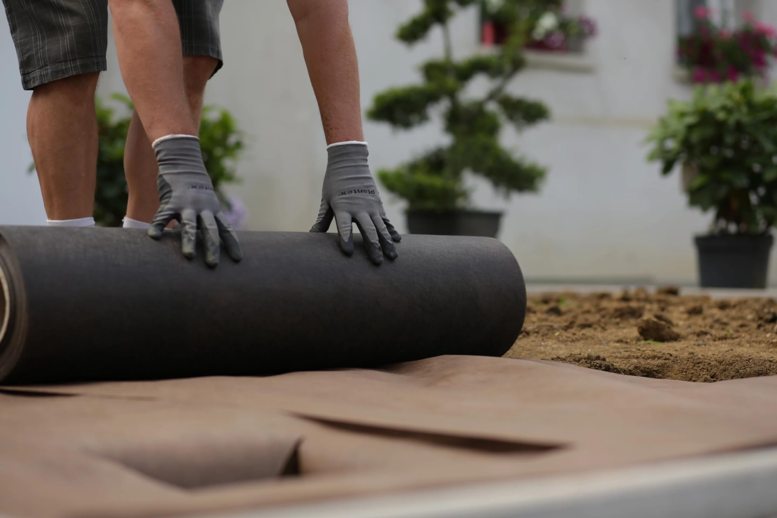 PratoErboso Dupont Plantex Gold - TNT środek do zwalczania chwastów – plandeka do mulczowania (1 x 25 m)