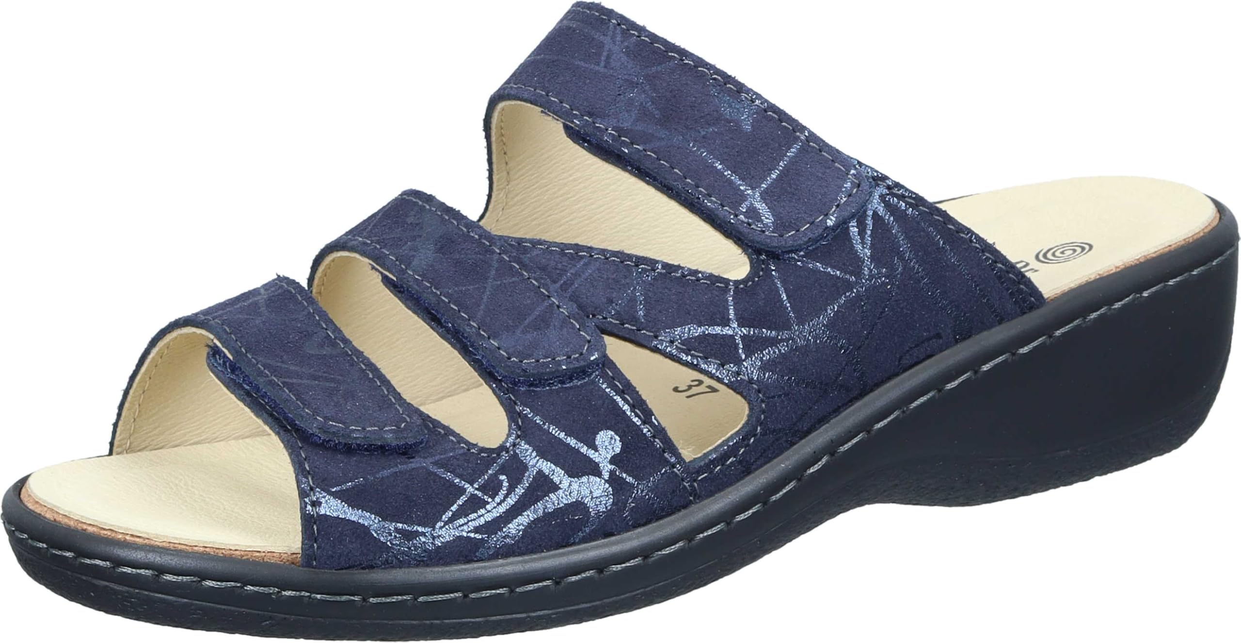 Dr. Brinkmann Women Chelva Pantoletten Mule, Blue, 9 UK