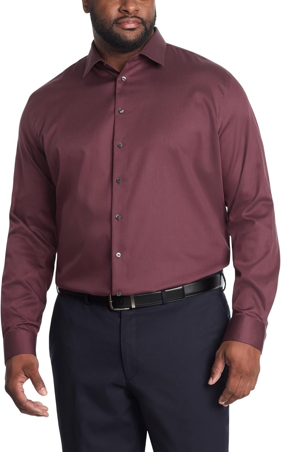 Calvin Klein Mens Dress Shirt Non Iron Stretch (Big and Tall)