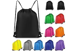 20 Pack Drawstring Backpacks for Versatile Use in Sports, Travel, and Daily Life