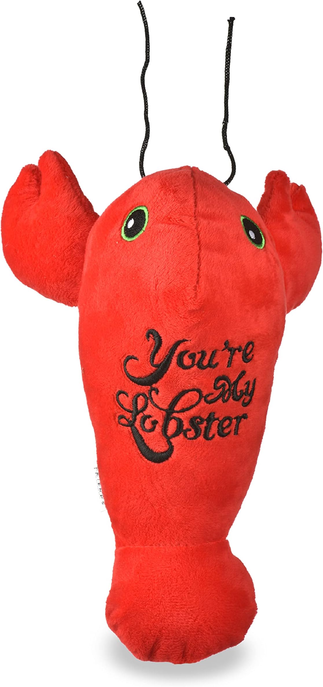 Dog Toy Lobster Plush Squeaker | Friends Youโre My Lobster Plush Squeaker Pet Toy | Friends Show Toy for Dogs Stuffed Animal 6 inch, Love Themed Dog Toys