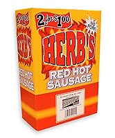 Vista 2 de Salchicha Roja Caliente de Hierba 50ct 2 por $1