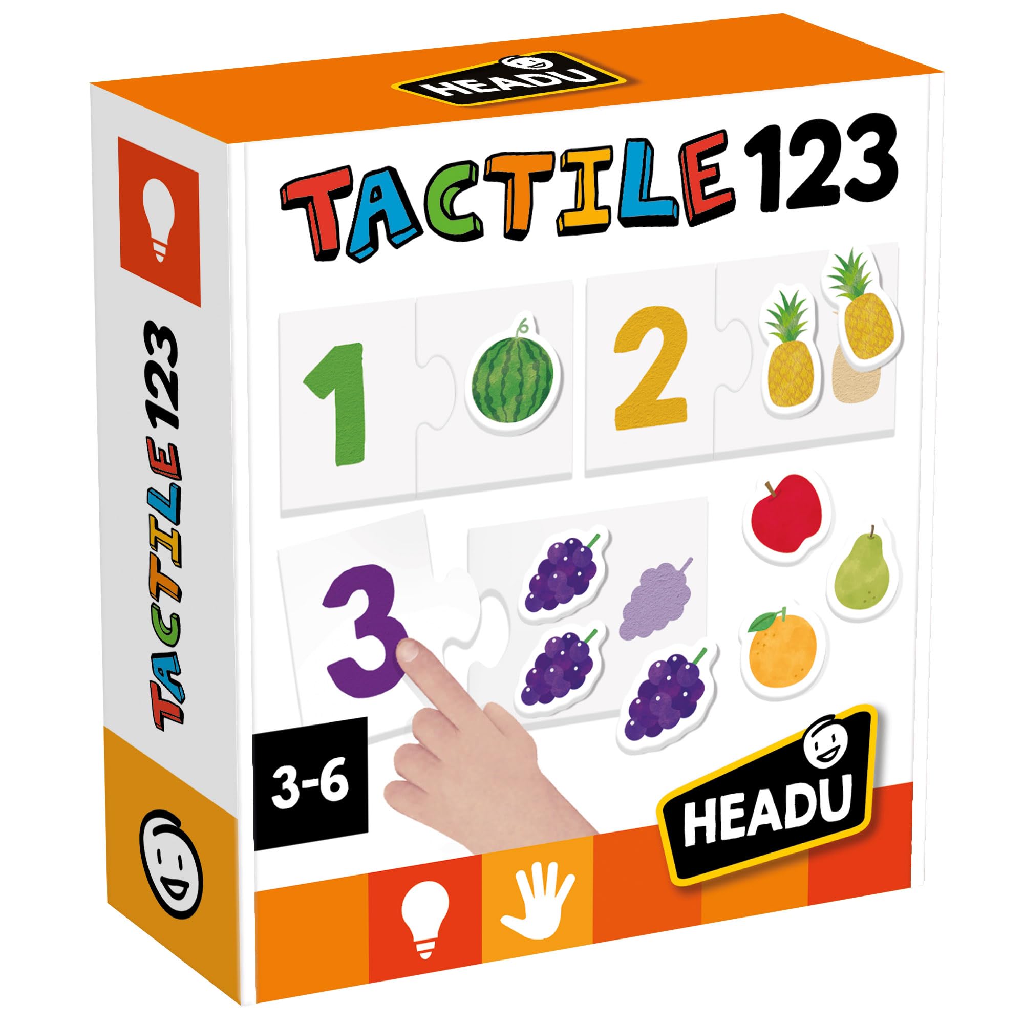 Tactile Numbers Montessori, Ages 3-6 Years, Learn to Count, Educational Games